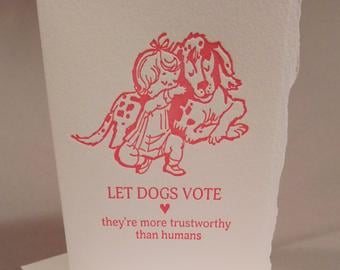 Let Dogs Vote Card