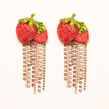 HTT x BRZ - Strawberry Earrings 2