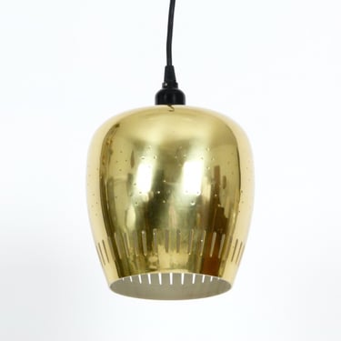 Late 1950s Brass Pendant Light