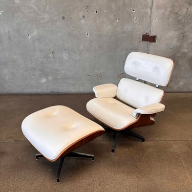 Eames Style Plycraft Chair with Ottoman