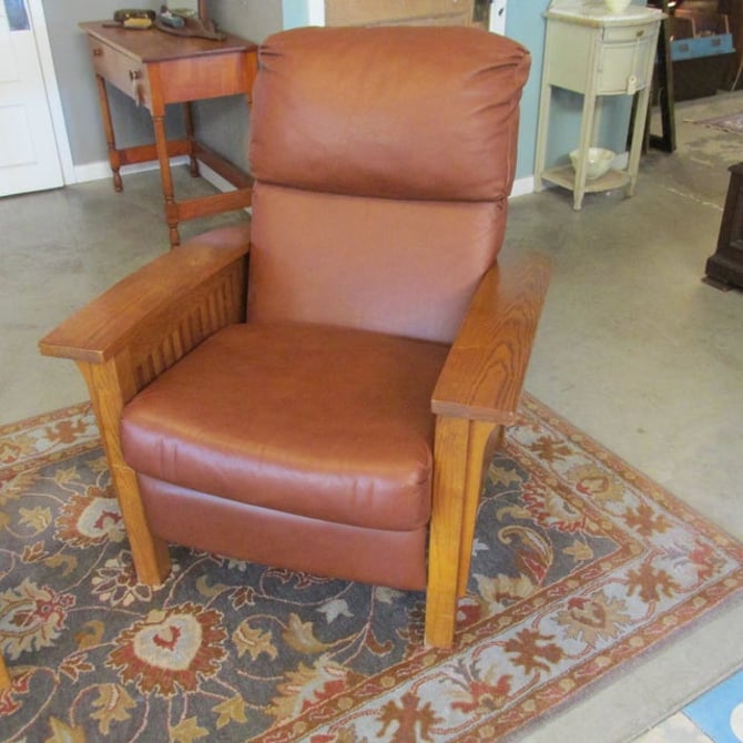 Arts &amp; Crafts Reclining Easy Chair