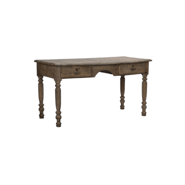 Wood Desk - Bleached