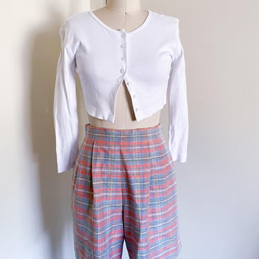 Vintage 90’s Plaid Shorts, 25