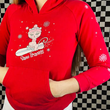 2000s Vintage Princess Glitter Graphic Sweatshirt
