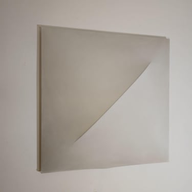 Mid Century 1 of 2 "Saori” big Wall lamp/ by Kazuhide Takahama for Sirrah / 1972 / 