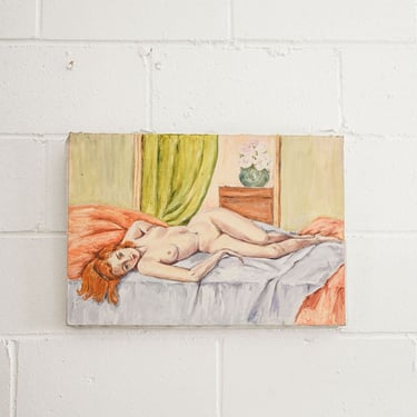 femme nue dans son lit