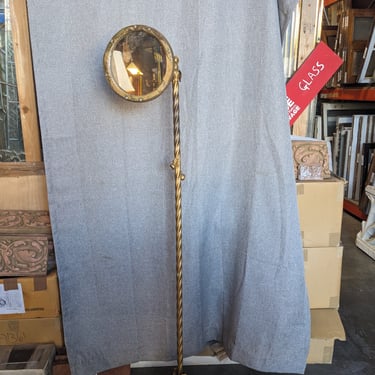 Antique Articulating Mirror Stand 10 x 10 x 57