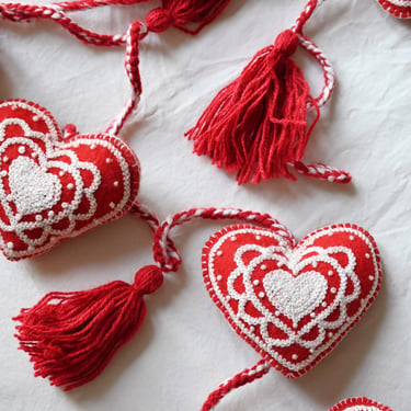 Valentine Heart Garland