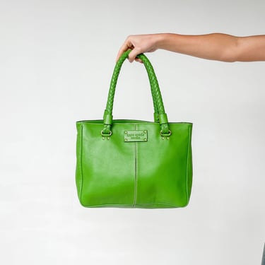 Kate Spade Green Leather Bag (L)
