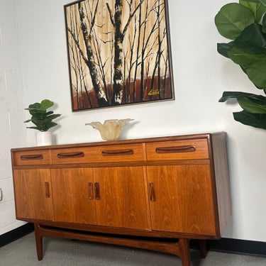 5ft Teak G Plan Credenza designed by Victor Bramwell Wilkins - Fresco Range 