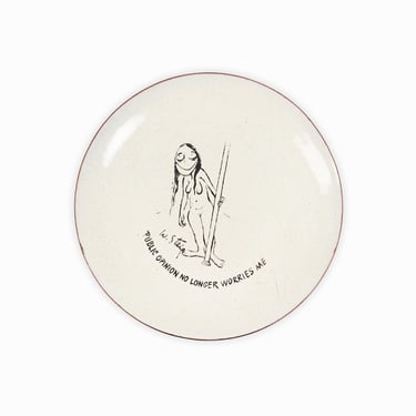 William Steig Enameled Plate 