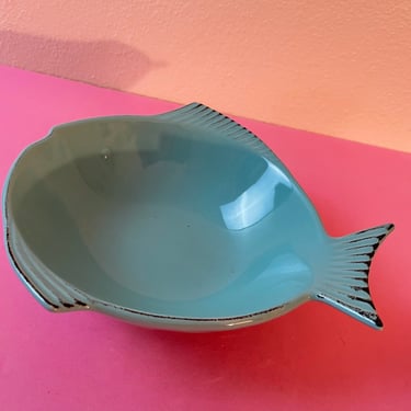 Vintage Ceramic Goldfish Bowl 