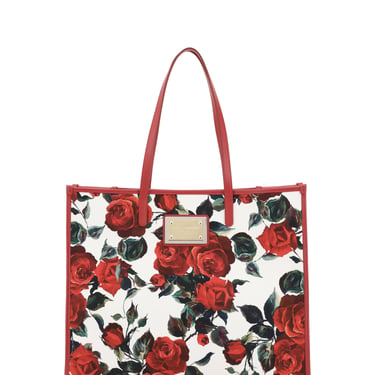 Dolce & Gabbana Women Floral Print Tote Bag