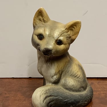 Vintage Ceramic Fox 