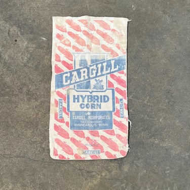 Vintage Cargill Hybrid Corn Seed Sack Minneapolis, MN 