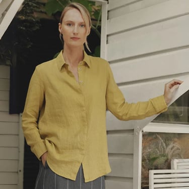 Linen Azalea Shirt