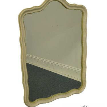 THOMASVILLE FURNITURE Tableau Collection French Provincial Cream / Off White Painted 29" Dresser / Wall Mirror 8555-220 