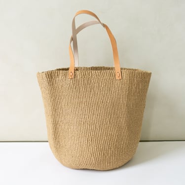 Kiondo Large Shopper Basket in Brown