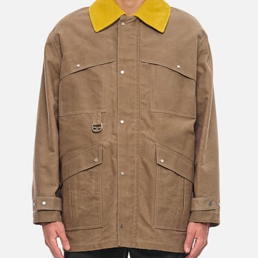 Fendi Men Blouson Oiled Reps Cotton