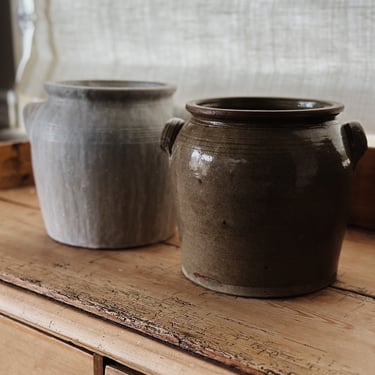 Antique French Confit Pot/Jar 