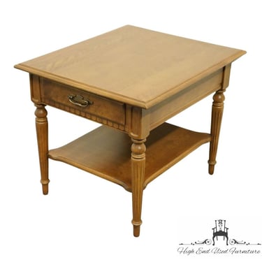 ETHAN ALLEN Classic Manor Solid Maple 23" Accent End Table 15-8424 