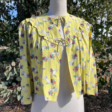 1940’s Novelty Hands Boudoir Blouse 