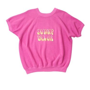 Aquarius Cocktail Lexi Sweatshirt - Hot Pink Sunny Delux