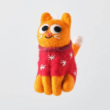 Hanging Felt Ornament - Esther