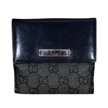 Classic Black Gucci Wallet- Consignment