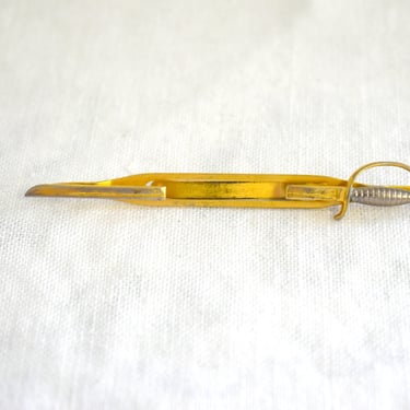 1960s Swank Sword Tie Bar 