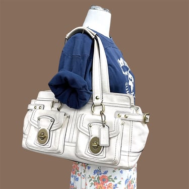 Vintage Coach Gallery Signature Zip Tote Retro 2000s | Retrospect