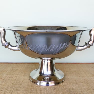 Large Silver Champagne Bucket