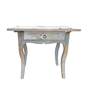 18th Century Gustavian Swedish Wood Side Table