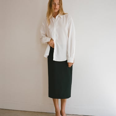 The Studio Shirt in Ivory