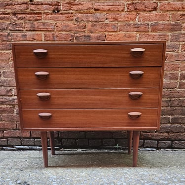 Danish Teak 4-Drawer Dresser 052ST5005