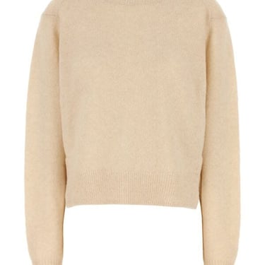 Isabel Marant Women Beige Silk Blend Lylia Sweater