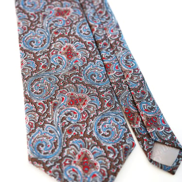 Dior silk tie | Vintage 90s Christian Dior deadstock all silk paisley silk tie 