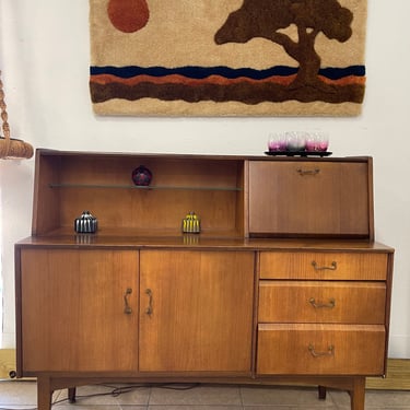 Mid Century Teak Cocktail Cabinet/Sideboard by Nathan Furniture