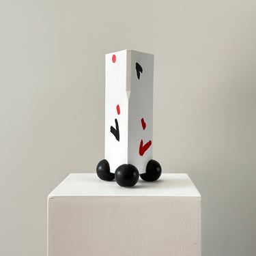 1980s – Limited edition Post Modern vase by Heide Warlamis - Vienna Collection 78 of 500 