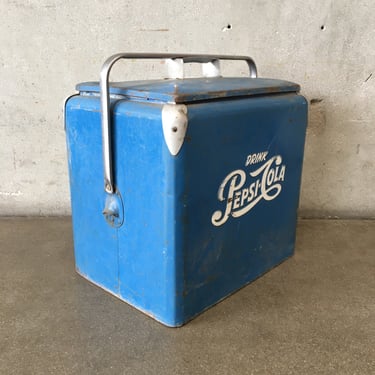 Vintage 1950's Pepsi Picnic Cooler