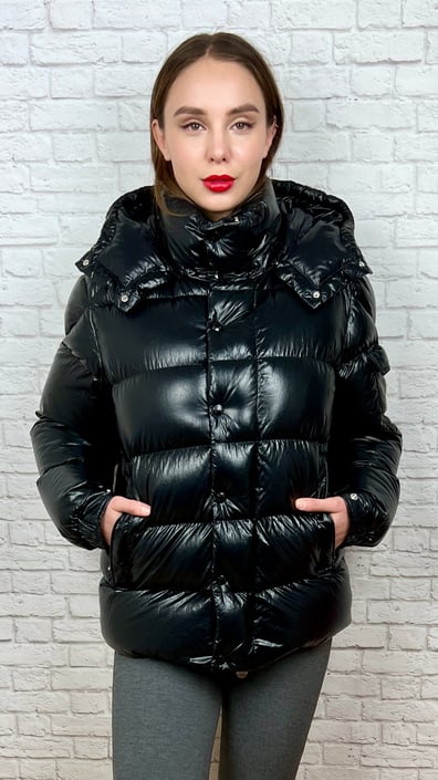 アウターその他 MONCLER Woman Blazer Black K10932F00013596TM 999 Moncler Sedan Coat | Black | FARFETCH