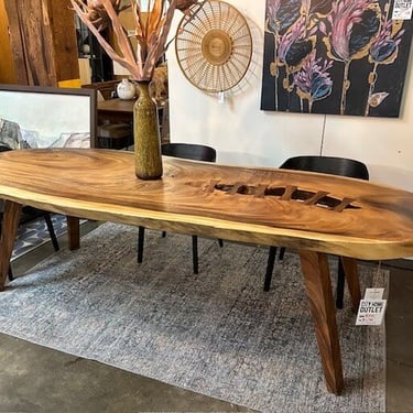 Chamcha Live Edge Dining Table