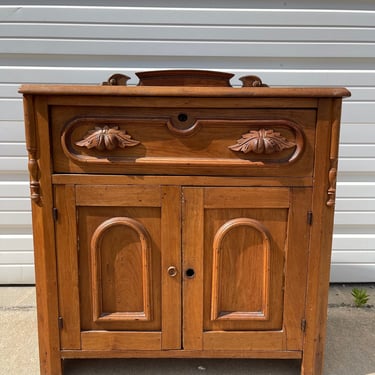 Antique Dresser Solid Wood Chest of Drawers Nightstand Furniture Bedroom Storage Wood Wash Stand Farmhouse Vintage Bedside Table Storage 