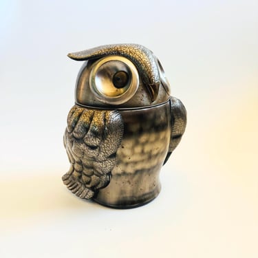 Mid Century Owl Ice Bucket by Seymour Mann 