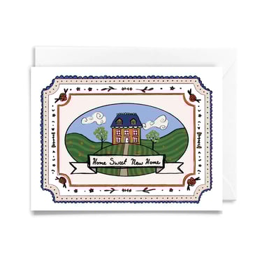 Home Sweet New Home Greeting Card