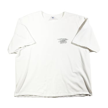 Vinage USMC T-Shirt Big Back Graphic Don't Ever Give Up Single Stitch