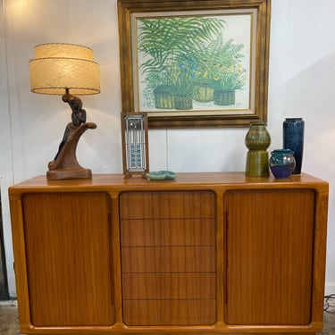 Mid Century Teak Sideboard/Credenza by Sun Cabinet Co.