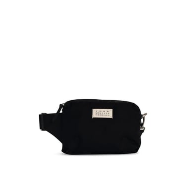 Maison Margiela Camera Bag In Black Cordura Man