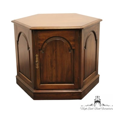 PENNSYLVANIA HOUSE Solid Cherry Traditional Style Hexagonal Accent Storage End Table 11-1108 