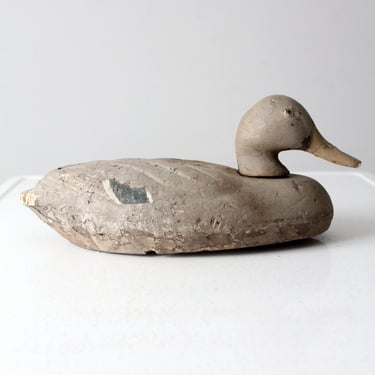 vintage mallard duck decoy 